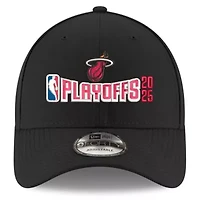NBA Miami Heat 2025 NBA Playoffs 9FORTY Adjustable Hat