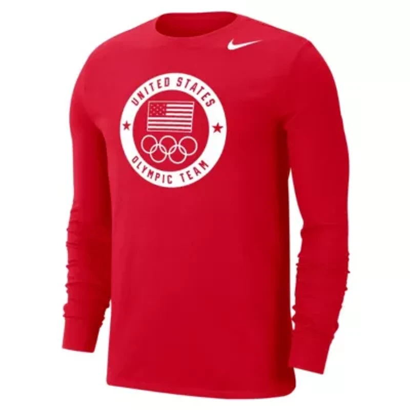 Olympics Nike Team USA Performance Long Sleeve T-Shirt