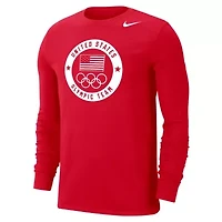 Olympics Nike Team USA Performance Long Sleeve T-Shirt