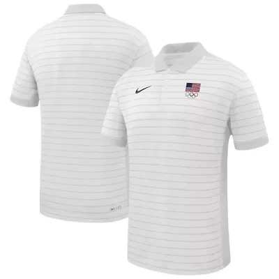 Olympics Nike Team USA Victory Stripe Polo