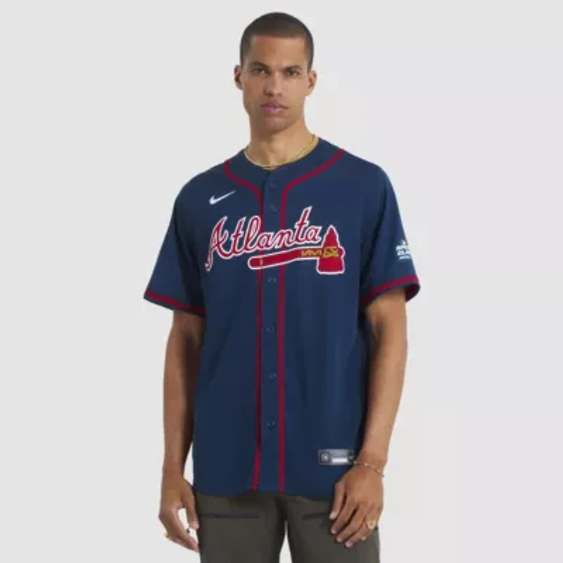 MLB Nike Austin Riley Atlanta Braves 2025 Speedway Classic Alternate Limited Player Jersey