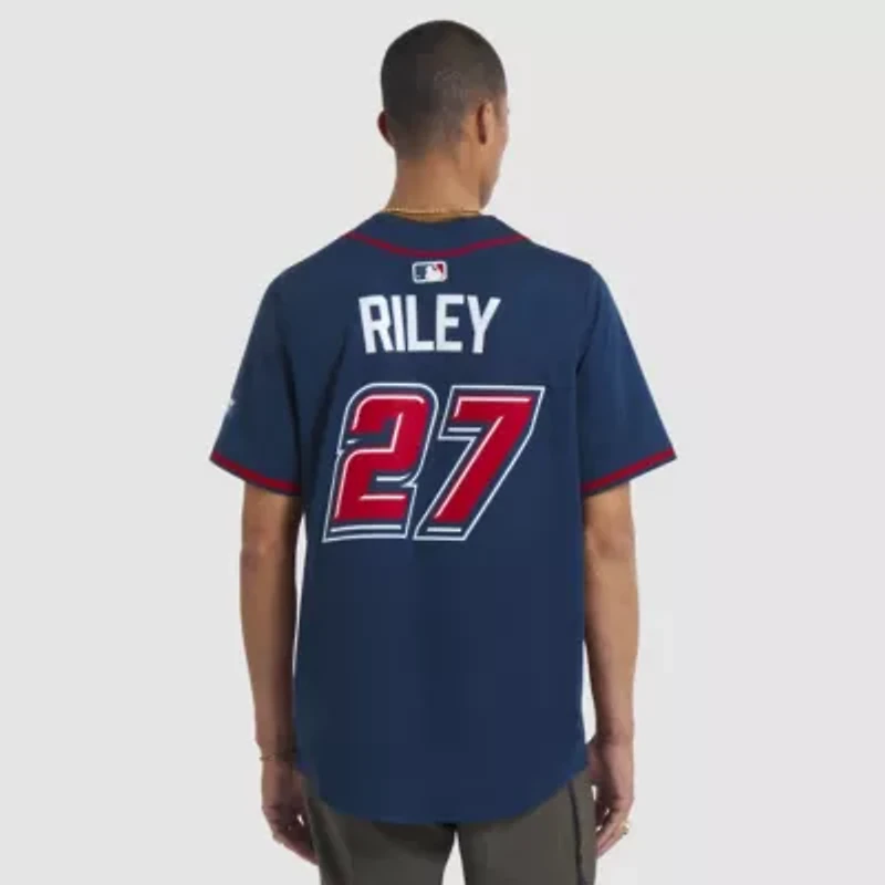 MLB Nike Austin Riley Atlanta Braves 2025 Speedway Classic Alternate Limited Player Jersey