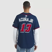 MLB Nike Ronald Acuna Jr. Atlanta Braves 2025 Speedway Classic Alternate Limited Player Jersey