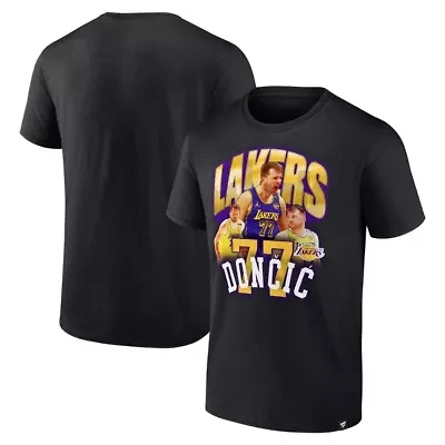 NBA Fanatics Luka Dončić Los Angeles Lakers Notorious 4.0 T-Shirt