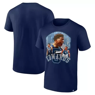 NBA Fanatics Anthony Edwards Minnesota Timberwolves Notorious 4.0 T-Shirt