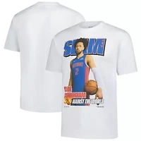 NBA Unisex SLAM Cade Cunningham Detroit Pistons April/May 2025 Cover Graphic T-Shirt