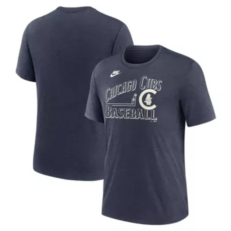 MLB Nike Chicago Cubs Local Hometown Tri-Blend T-Shirt