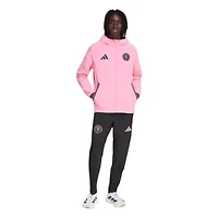 MLS Light Inter Miami CF Tiro Travel Full-Zip Hooded Windbreaker