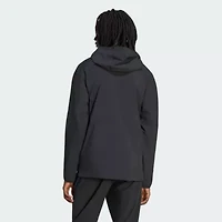 MLS LAFC Tiro Travel Full-Zip Hooded Windbreaker