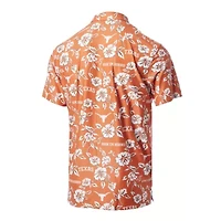 NCAA Burnt Texas Longhorns Pua Performance Polo