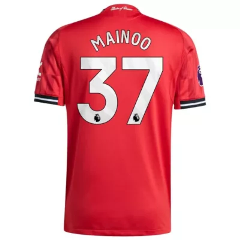 Premier League Kobbie Mainoo Manchester United Home 2025/26 Authentic Player Jersey