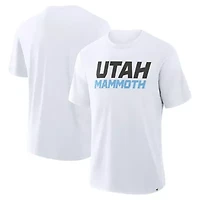 NHL Fanatics Utah Mammoth Wordmark Stadium Slub T-Shirt