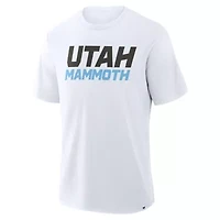 NHL Fanatics Utah Mammoth Wordmark Stadium Slub T-Shirt