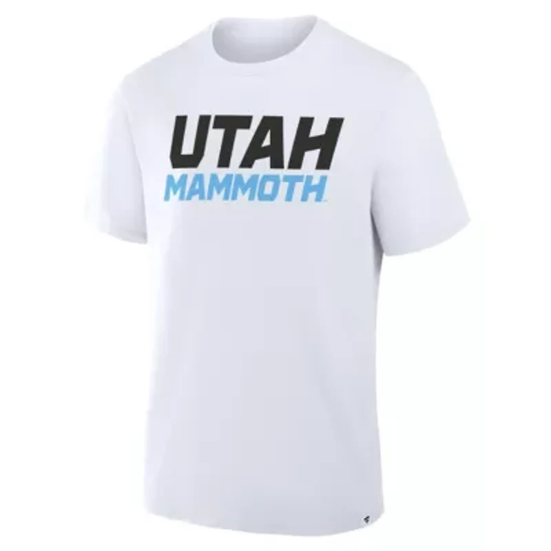 NHL Fanatics Utah Mammoth Wordmark Legacy T-Shirt