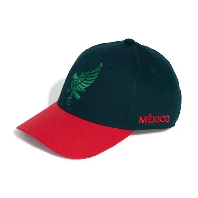 Soccer National Teams Unisex Green/Red Mexico National Team Eagle Baseball Adjustable Hat