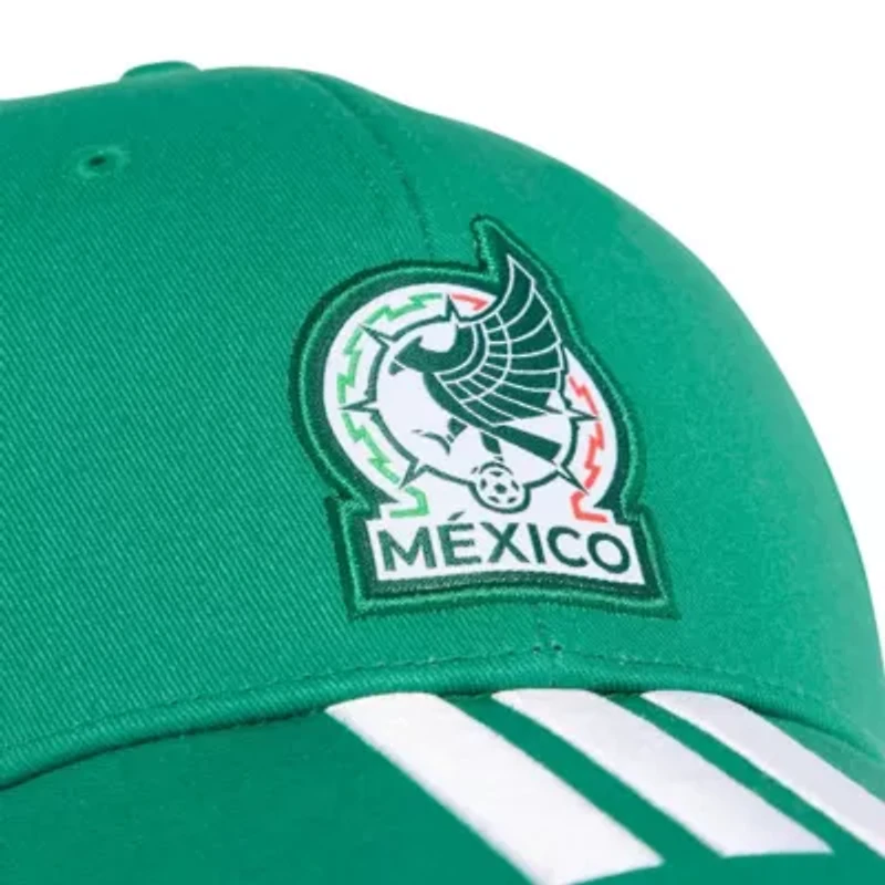 Soccer National Teams Unisex Mexico National Team FIFA x World Cup 2026 3 Stripes Baseball Adjustable Hat