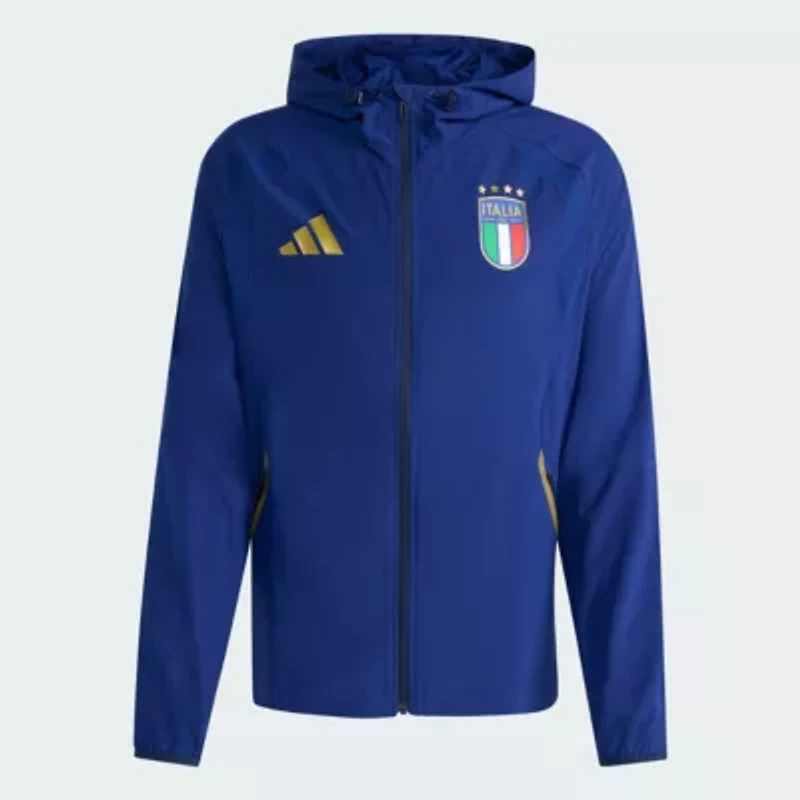 Soccer National Teams Italy Team FIFA x World Cup 2026 Full-Zip Travel Windbreaker Jacket