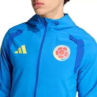 Soccer National Teams Colombia Team FIFA x World Cup 2026 Tiro Travel Raglan Full-Zip Windbreaker Hoodie