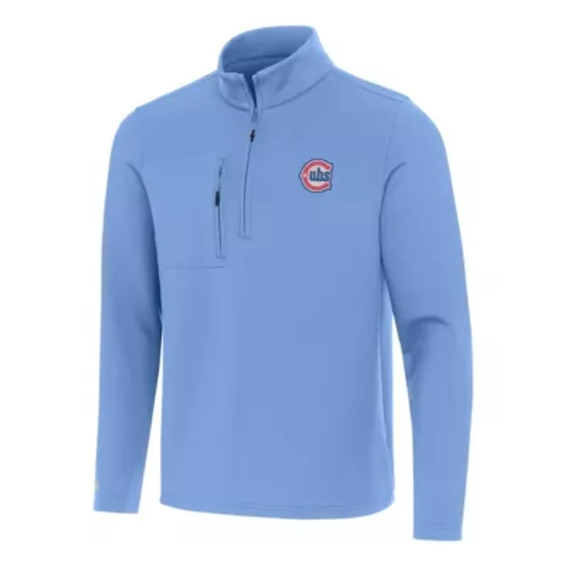 MLB Powder Chicago Cubs Alternate Logo Insider Quarter-Zip Pullover