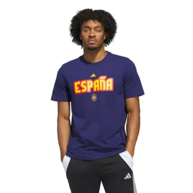 Soccer National Teams Spain Team Jersey Hook T-Shirt