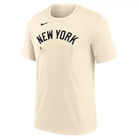 MLB Nike New York Yankees Wordmark Tri-Blend T-Shirt