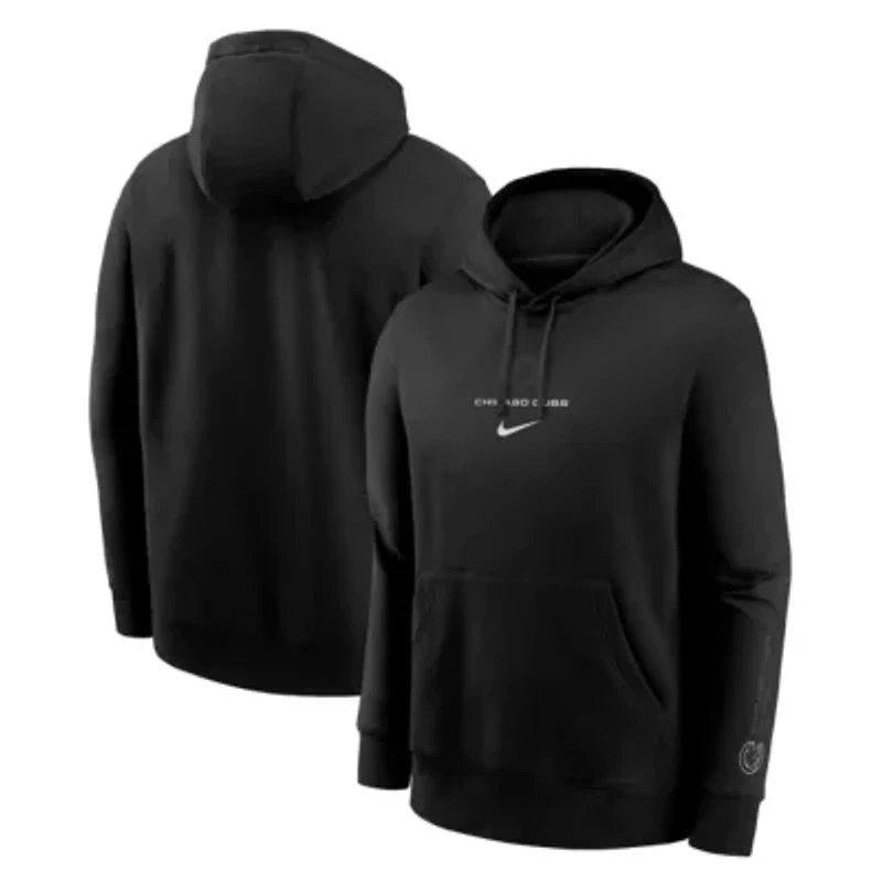 MLB Nike Chicago Cubs Fashion Club Fleece Pullover Hoodie