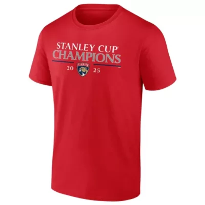 NHL Fanatics Florida Panthers 2025 Stanley Cup s Signature Roster T-Shirt