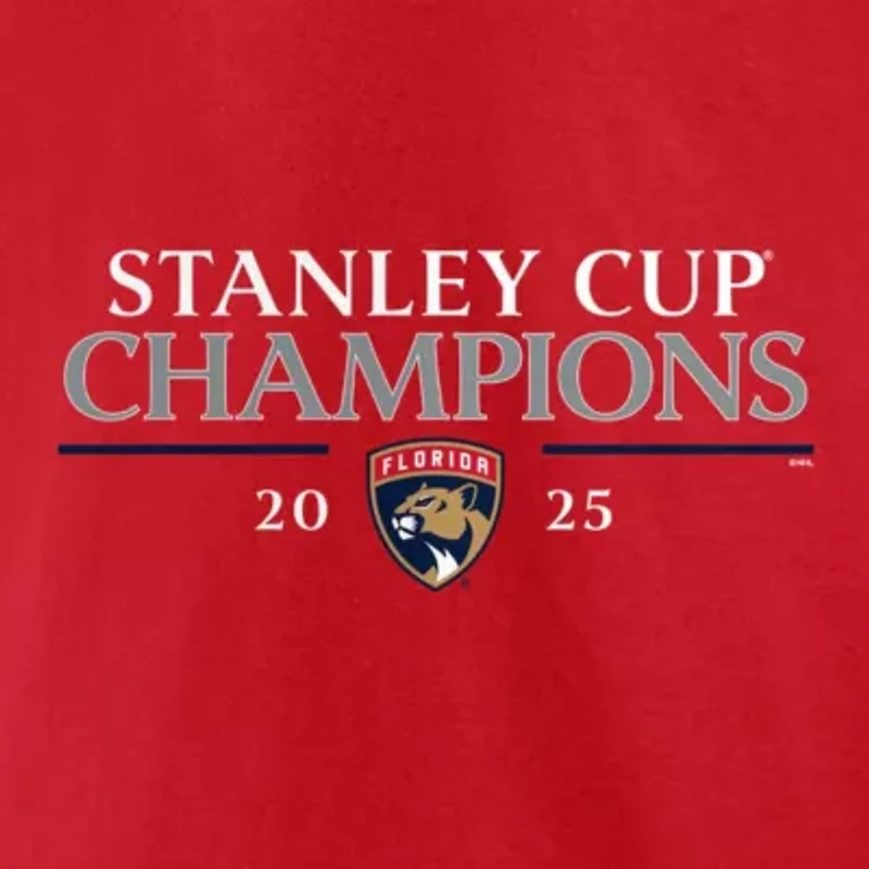NHL Fanatics Florida Panthers 2025 Stanley Cup s Signature Roster T-Shirt