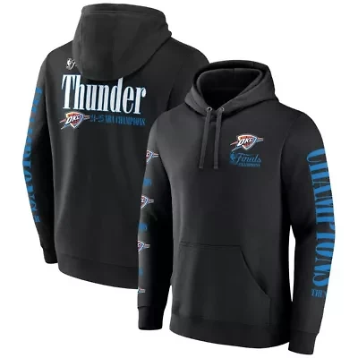 NBA Fanatics Oklahoma City Thunder 2025 Finals s Open Shot Pullover Hoodie