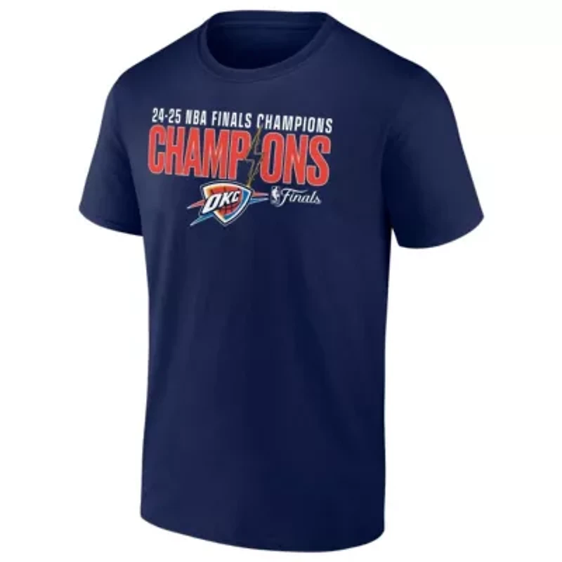 NBA Fanatics Oklahoma City Thunder 2025 Finals s Fast Break Hometown T-Shirt