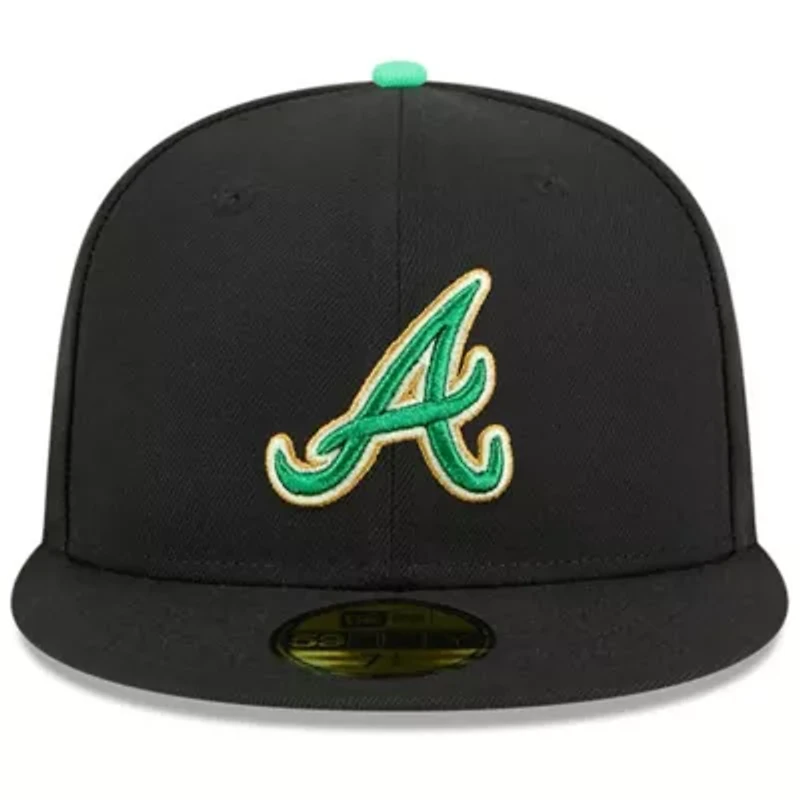MLB Atlanta Braves 2026 St. Patrick's Day 59FIFTY Fitted Hat