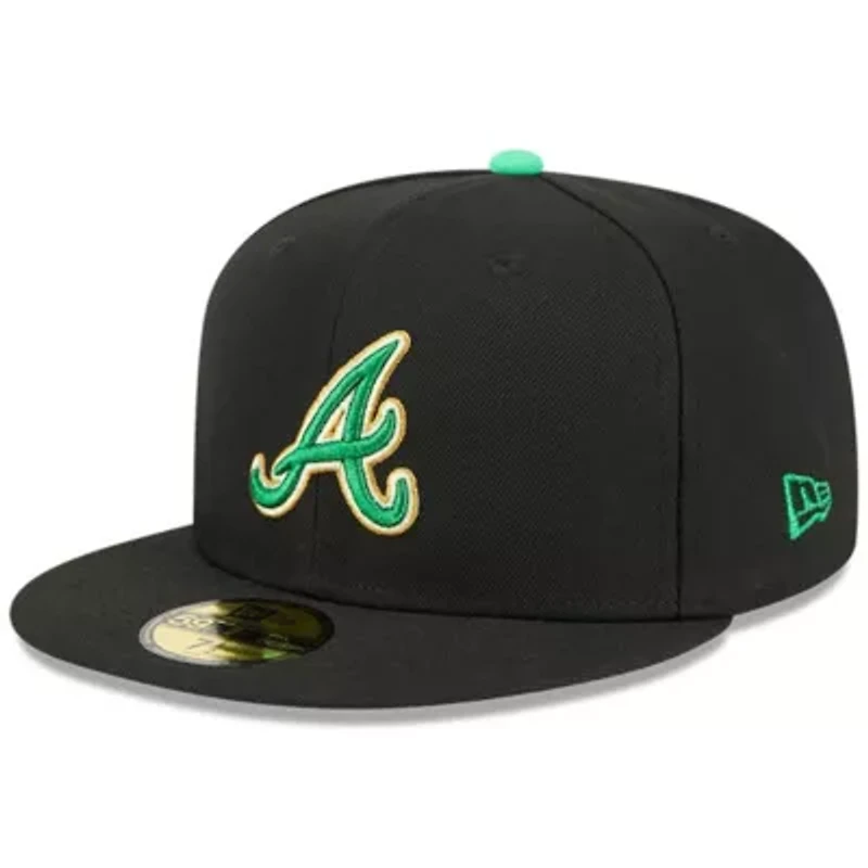 MLB Atlanta Braves 2026 St. Patrick's Day 59FIFTY Fitted Hat