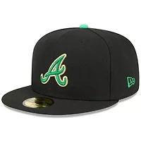 MLB Atlanta Braves 2026 St. Patrick's Day 59FIFTY Fitted Hat