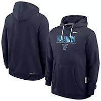 NCAA Nike Villanova Wildcats 2025 Sideline Standard Issue Dri-FIT Hoodie
