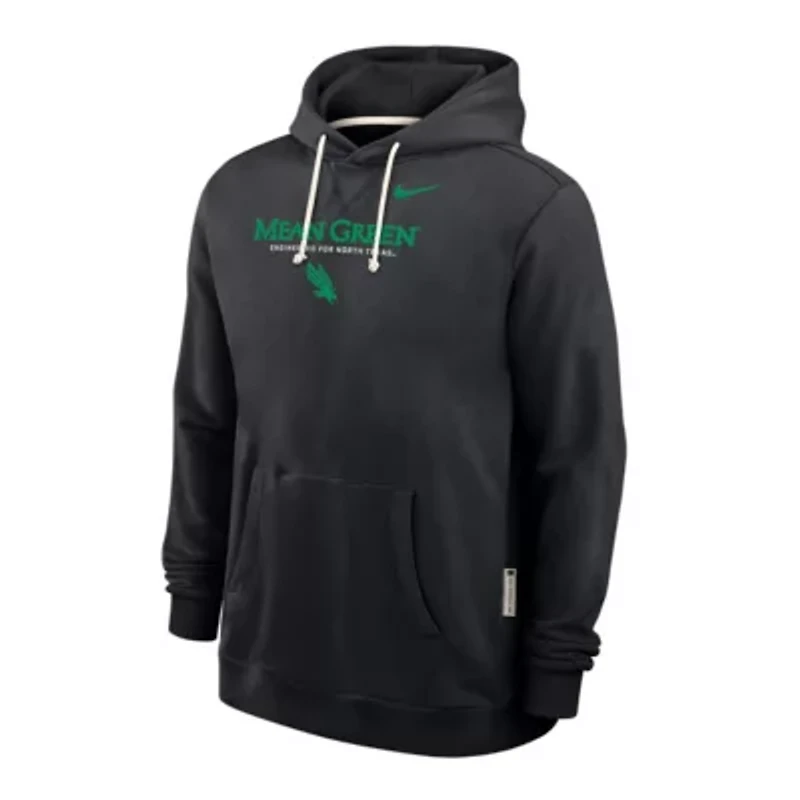 North Texas Mean Green NCAA Nike 2025 Sideline Standard Issue Dri-FIT Hoodie