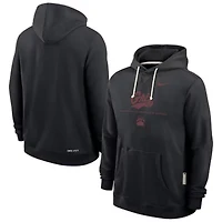 NCAA Nike Montana Grizzlies 2025 Sideline Standard Issue Dri-FIT Hoodie