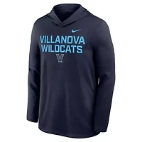 NCAA Nike Villanova Wildcats Sideline Dri-FIT Lightweight Hooded Top