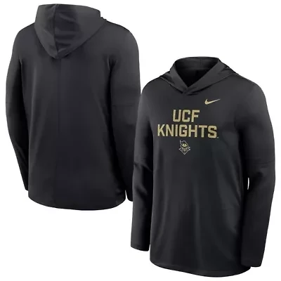 NCAA Nike UCF Knights Sideline Dri-FIT Lightweight Hooded Top