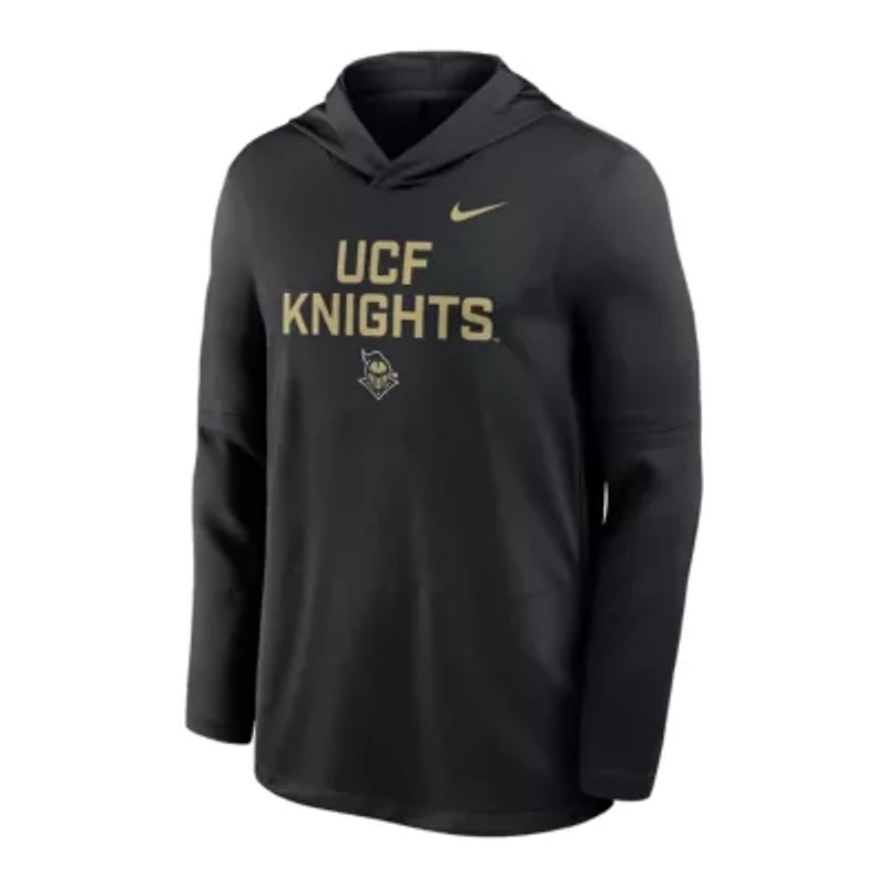 NCAA Nike UCF Knights Sideline Dri-FIT Lightweight Hooded Top