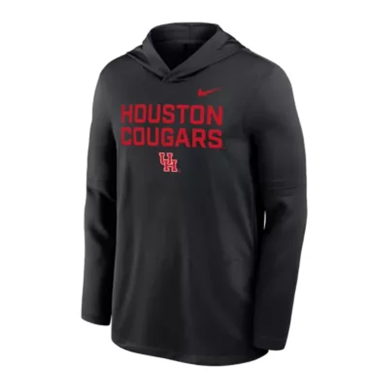 NCAA Nike Houston Cougars Sideline Dri-FIT Lightweight Hooded Top