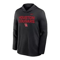 NCAA Nike Houston Cougars Sideline Dri-FIT Lightweight Hooded Top