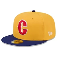 World Baseball Yellow/Blue Colombia 2026 Classic 59FIFTY Fitted Hat