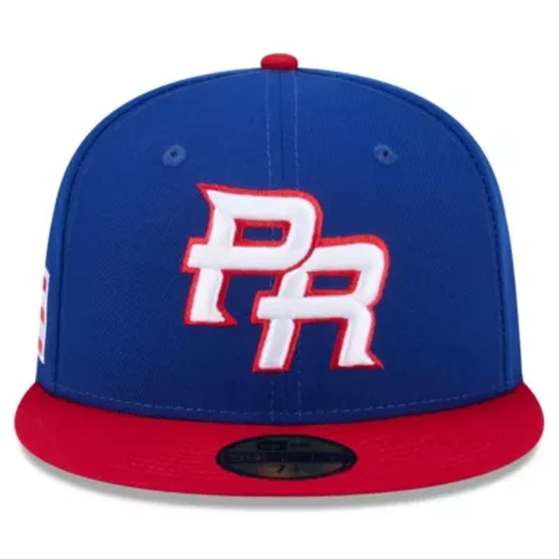 World Baseball Blue/Red Puerto Rico 2026 Classic 59FIFTY Fitted Hat