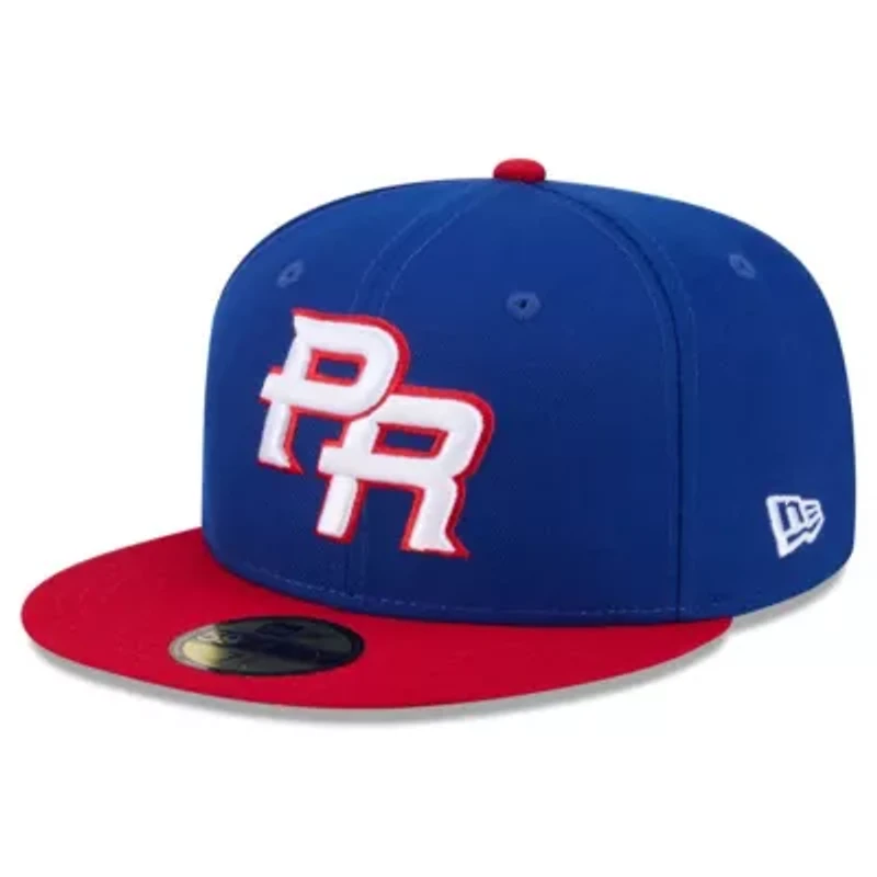 World Baseball Blue/Red Puerto Rico 2026 Classic 59FIFTY Fitted Hat