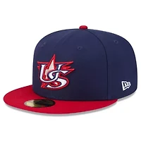 World Baseball Navy/Red USA 2026 Classic 59FIFTY Fitted Hat