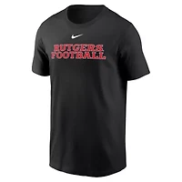 Rutgers Scarlet Knights NCAA Nike Football Performance T-Shirt