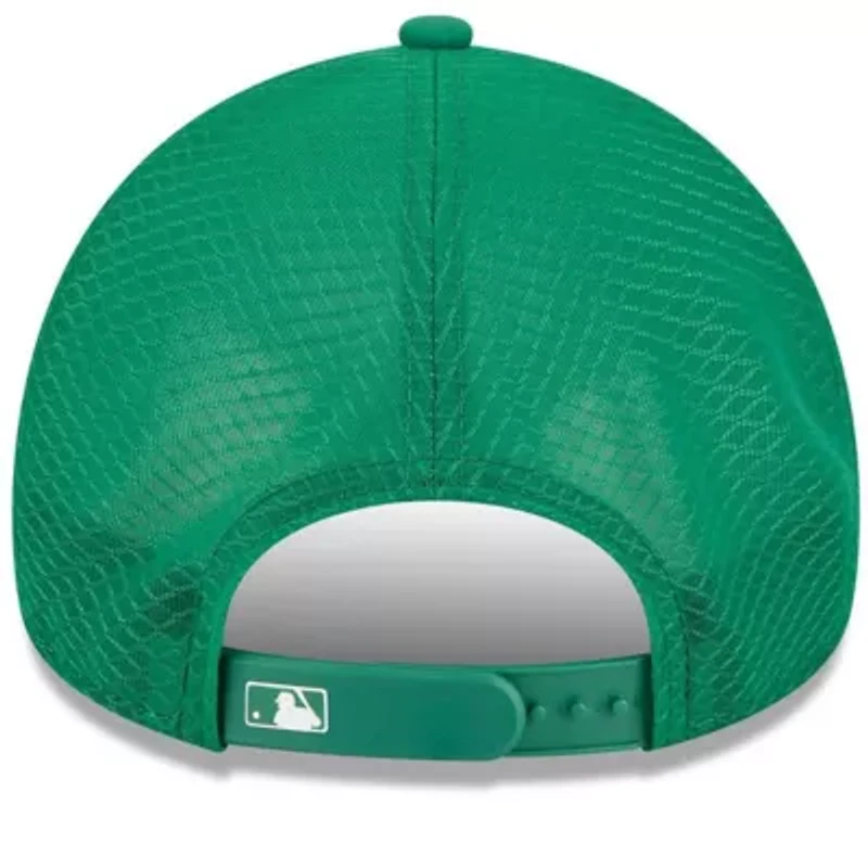 Oakland Athletics MLB Kelly Athletics 2026 Batting Practice Alternate Apex 9FORTY Adjustable Hat