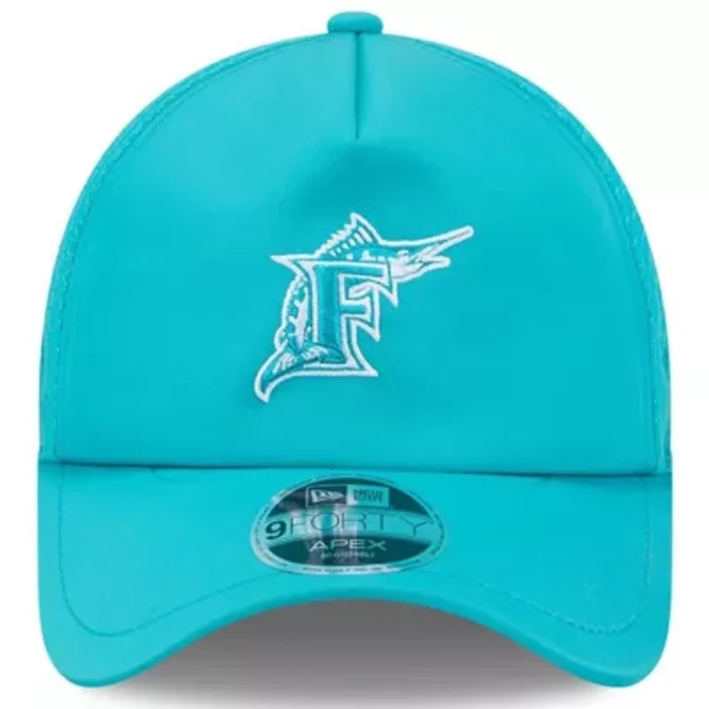 Cooperstown Teams Florida Marlins 2026 Batting Practice Alternate Apex 9FORTY Adjustable Hat