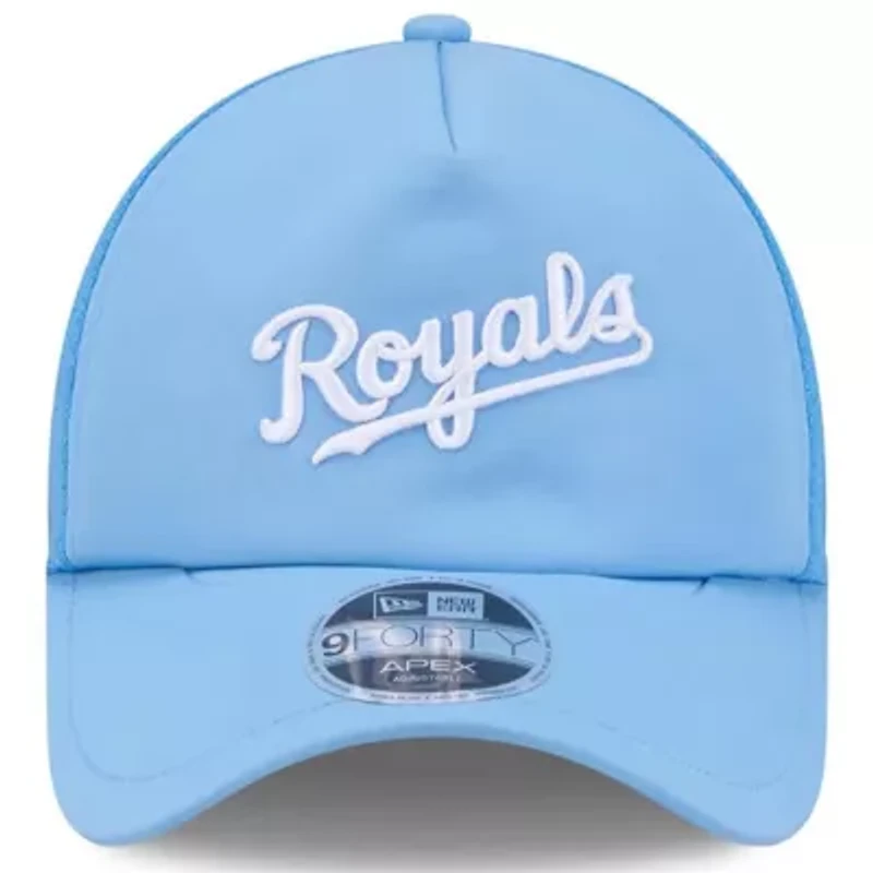 MLB Light Kansas City Royals 2026 Batting Practice Alternate Apex 9FORTY Adjustable Hat