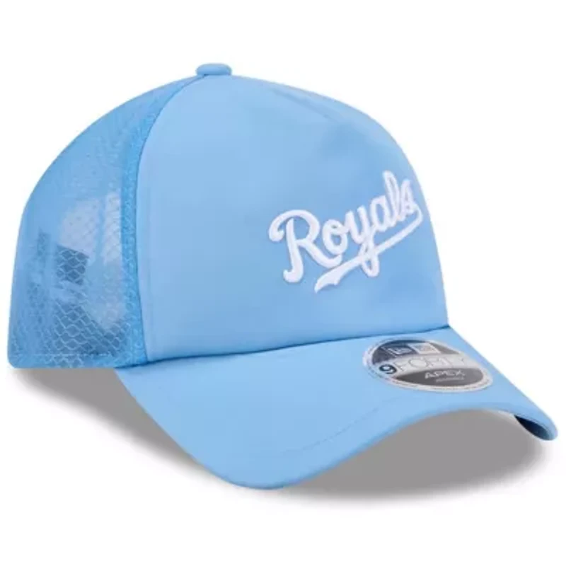 MLB Light Kansas City Royals 2026 Batting Practice Alternate Apex 9FORTY Adjustable Hat